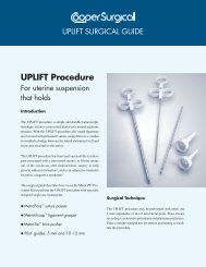 36599-DFU - CooperSurgical