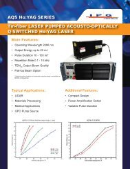 Tm-fiber LASER PUMPED ACOUSTO-OPTICALLY ... - IPG Photonics