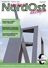 Nordost aktuell - Ausgabe 001 - Februar 2011 - Euregio-Aktuell.EU