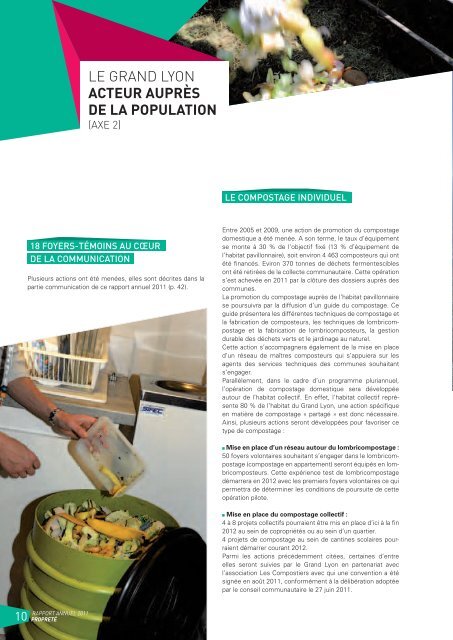 Rapport annuel sur le prix et la qualitÃ© du service ... - Grand Lyon