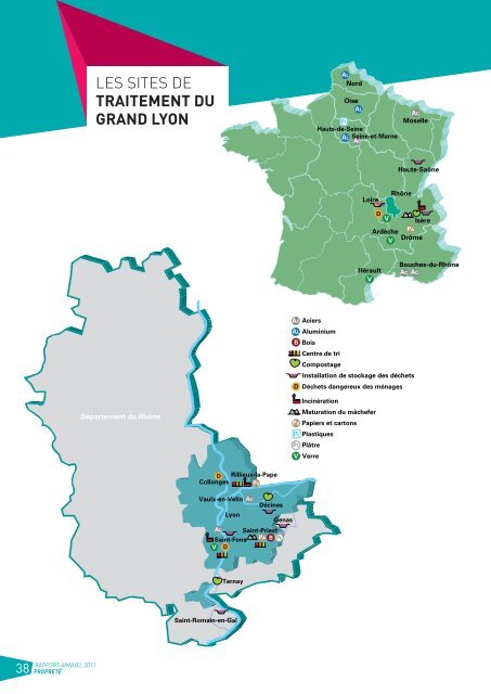Rapport annuel sur le prix et la qualitÃ© du service ... - Grand Lyon