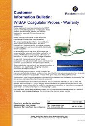 WISAP Coagulator Probes - Rocket Medical plc