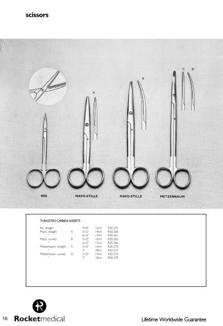 scissors - Rocket Medical plc