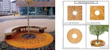 Grilles d'arbres en CorTen - Streetlife