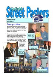 March 12 News - Street Pastors
