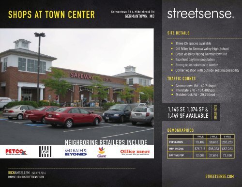 SHOPS AT TOWN CENTER - Streetsense