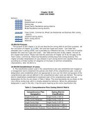 Chapter 18.80 LAND USE ZONES Sections ... - City of Edgewood