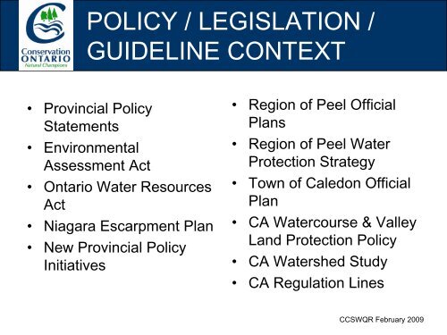 Integrated Watershed Management: - The Canadian Association on ...