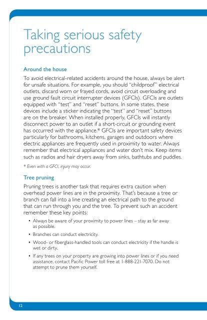 Electricity 101 booklet (PP1003) - Pacific Power