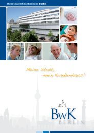 Meine Stadt, mein Krankenhaus! - Bundeswehrkrankenhaus Berlin