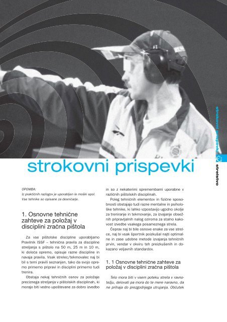 Revija Strelstvo 2004 - Strelska zveza Slovenije