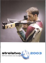 Revija Strelstvo 2003 - Strelska zveza Slovenije