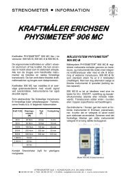 kraftmåler erichsen physimeter® 906 mc - Strenometer ApS