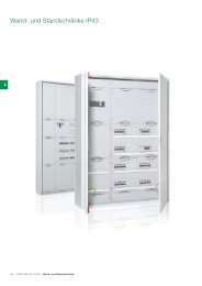 Wand- und Standschränke IP43 - Striebel & John