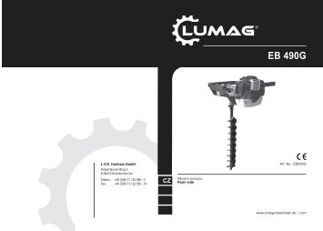 EB 490G - LUMAG CZ s.r.o.