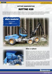 ROTTNE H20 - Stroje Slovakia