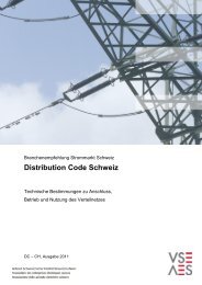 Distribution Code Schweiz - VSE