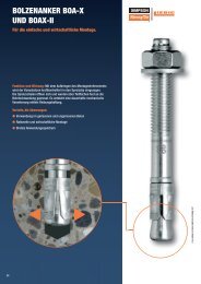 BOLZENANKER BOA-X UND BOAX-II - Simpson Strong-Tie