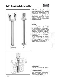 BMFÂ® StÃ¼tzenschuhe L und IL - Simpson Strong-Tie