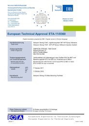 European Technical Approval ETA-11/0360 - Simpson Strong-Tie