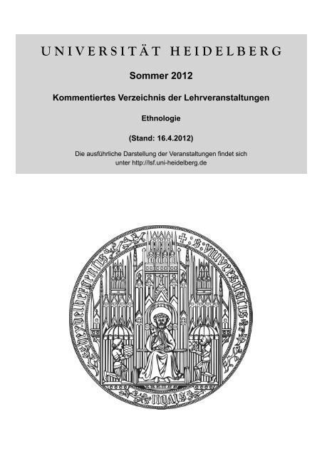 Modul 2 - Institut für Ethnologie Universität Heidelberg