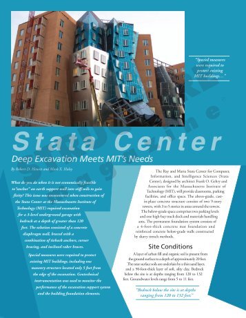 Stata Center - STRUCTUREmag