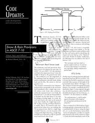 Snow & Rain Provisions in ASCE 7-10 fast - Structure Magazine