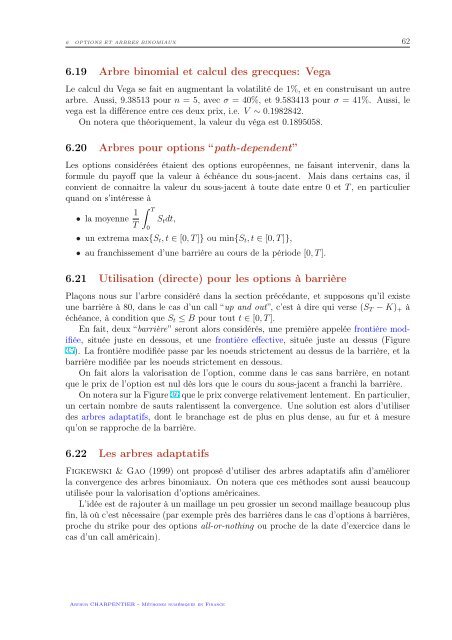 MÃ©thodes numÃ©riques en finance