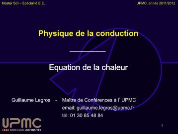 Transparents Cours1 - Master 2 en MÃ©canique des fluides et ...