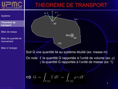 Transparents Cours1 - Master 2 en MÃ©canique des fluides et ...