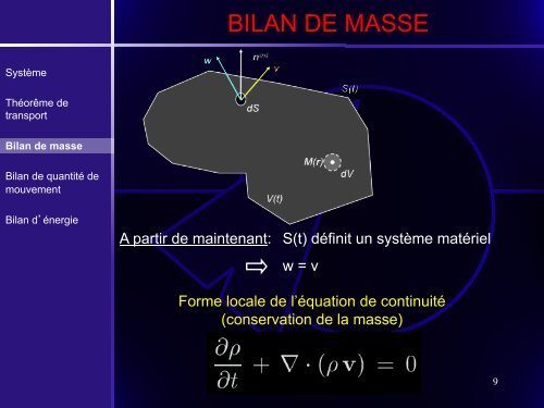 Transparents Cours1 - Master 2 en MÃ©canique des fluides et ...