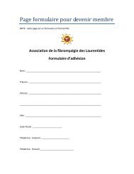 Page formulaire pour devenir membre - Association de la ...