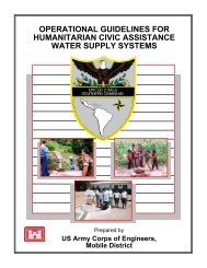 operational guidelines for humanitarian civic assistance water ...