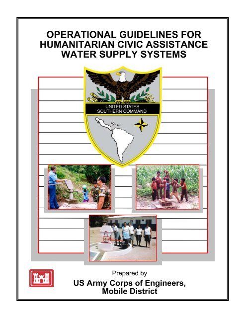 operational guidelines for humanitarian civic assistance water ...