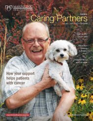 Caring PartnersFall 2012 - Mayo Clinic Health System