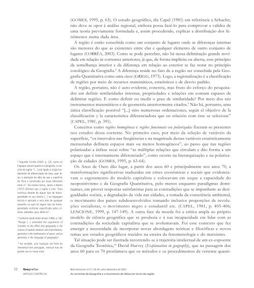 Revista edicao #1. - IGC - Universidade Federal de Minas Gerais