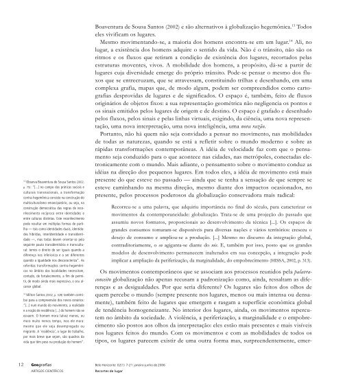 Revista edicao #2. - IGC - Universidade Federal de Minas Gerais