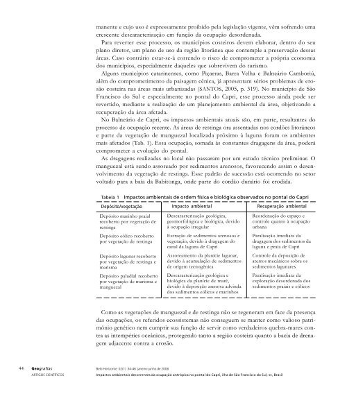 Revista edicao #2. - IGC - Universidade Federal de Minas Gerais