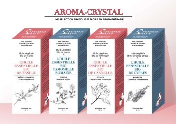 Gamme Aroma-Crystal - Pharmacie de Clarens