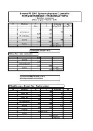 Banque PT 2005 Epreuve physique C (partielle ...