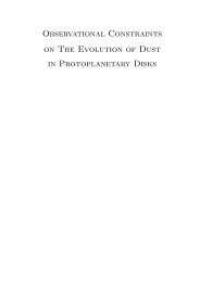 Observational Constraints on The Evolution of Dust in ...