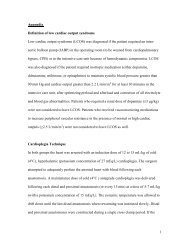 1 Appendix Definition of low cardiac output syndrome Low cardiac ...