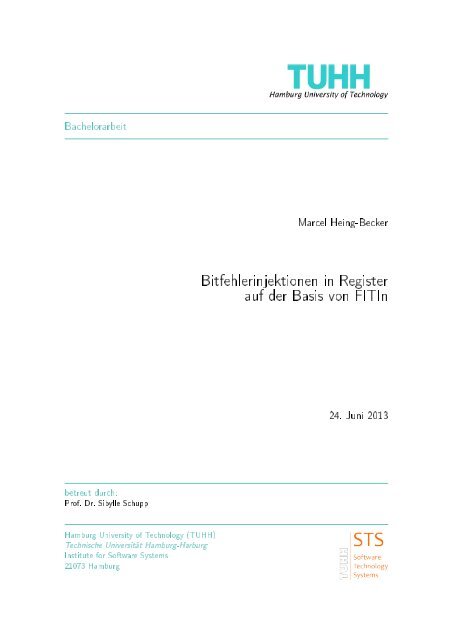 Paper (PDF) - STS - TUHH