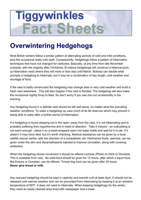 Overwintering Hedgehogs.pdf - St Tiggywinkles
