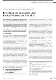 Bewertung von Immobilien unter ... - DGR Wirtschaftsprüfung