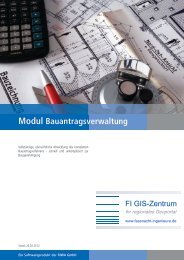 Modul Bauantragsverwaltung - Fassnacht Ingenieure