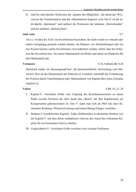 Bourdieu und der soziale Raum â eine Ã¶konomische Perspektive