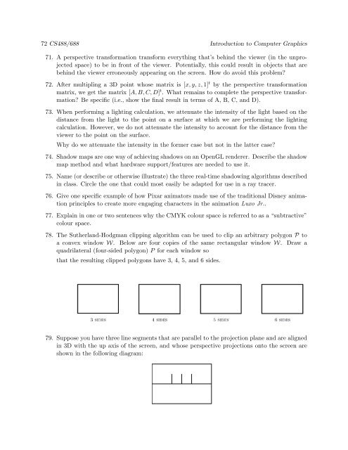 Past Midterm and Exam Questions (PDF) - Student.cs.uwaterloo.ca ...