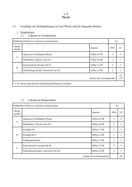 LPO_UA Entwurf 16 - UniversitÃ¤t Augsburg