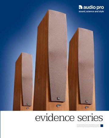 evidence series - Audio Pro